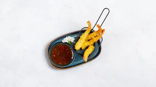 Krewetki w tempurze