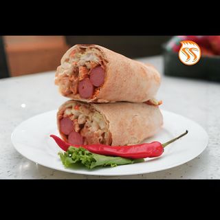 Chicken Shawarma with Extra Sausage