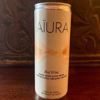 Vino Tinto Aïura (ecológico) lata de 25cl.