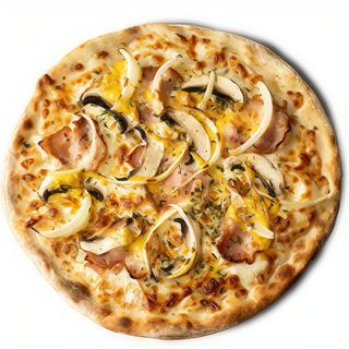 Pizza Pequeña Carbonara (24 Cm.)