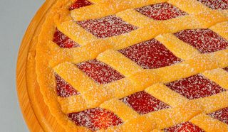 Творожно-вишневый пирог