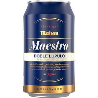 Cerveza Mahou Maestra Lata 33cl.