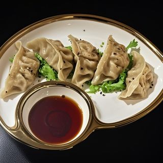 60. Gyoza de Pollo y Verdura 5pcs. Chicken And Vegetable Gyoza 5pcs