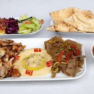 Hummus z mięsem