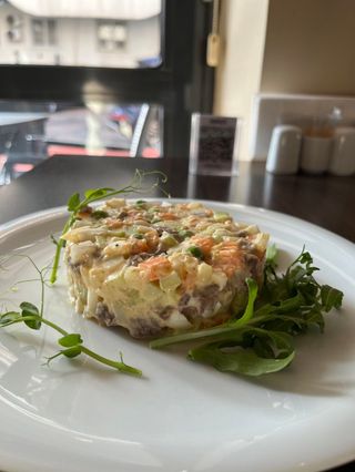 ოლივიე საქონლის ხორცით