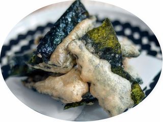 10. Alghe nori fritte