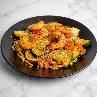 Wok sa škampima