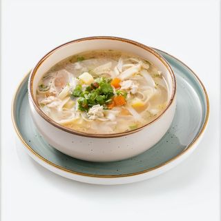 Суп лапша с курицей