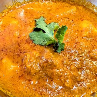 Chicken curry with rice