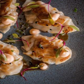 Gyozas de langostino (6 uds)
