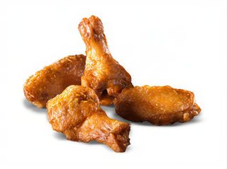 Alitas De Pollo Fritas (6 Uds.)