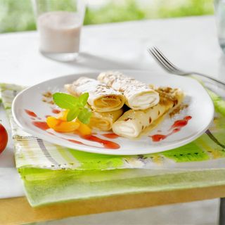 Налисники з шоколадним топінгом (150/30г)