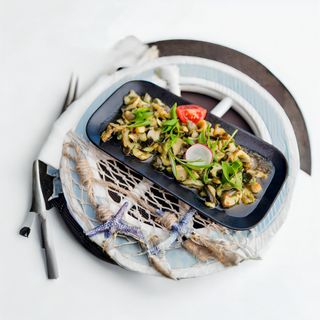 Сотирани рапани с пресни билки - слабо пикантни (130г)