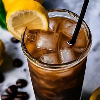 Iced Lemon Coffee