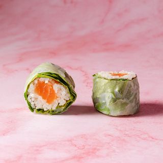 Spring Roll Salmón (8 piezas)