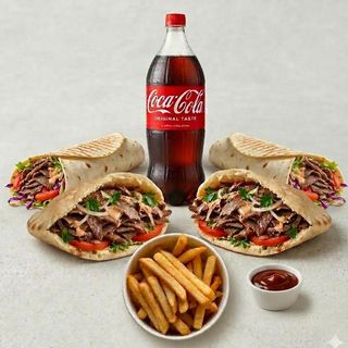 Menú 12 Kebab 2 Uds. + Durum 2 Uds.