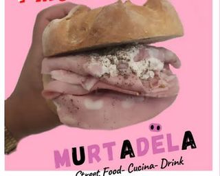 2. Mortadella, crema di patate a forno,friggione bolognese