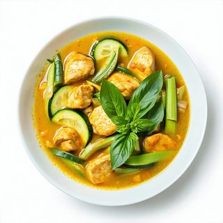 Tajskie żółte Curry z kurczakiem