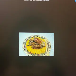 Coastă de porc de la garnita