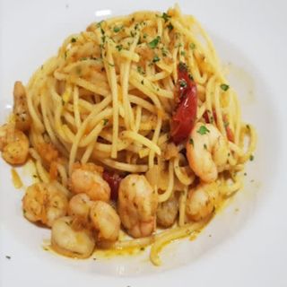 Spaghetti Con Gambas