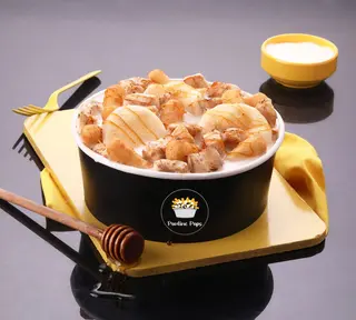 POUTINE CHÈVRE & MIEL
