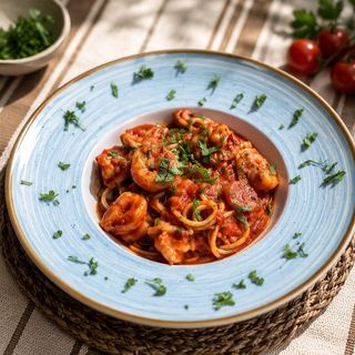 Paste cu fructe de mare