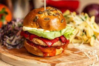 Meniu Burger Salsa Pui