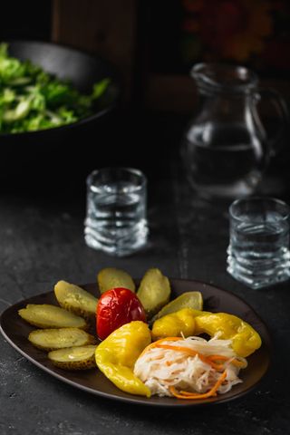 მჟავის ასორტი