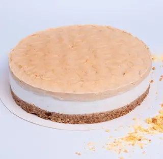 Ciasto Krówka kawałek KETO VEGAN LACTOSE FREE GF SF