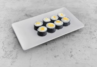 Maki de mango y queso crema