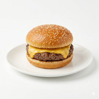 Hamburguesa Con Queso