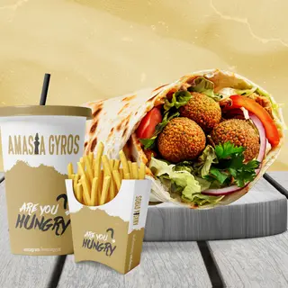 Menú Gyro Falafel