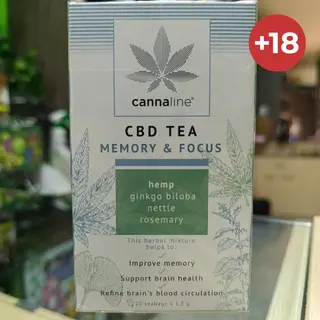 Tea Cbd Memoria & Concentracion 20 Sobres