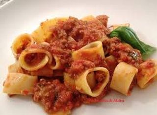 Calamarata con ragù alla bolognese
