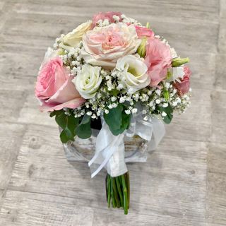 Bouquet de Rosas e Gérberas
