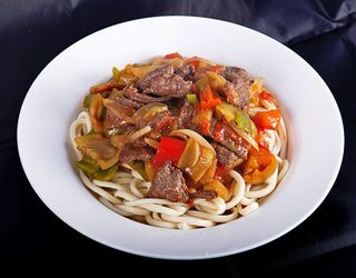 Лазру с говядиной