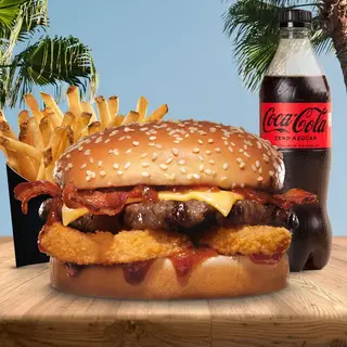 Menú Western Bacon Burger