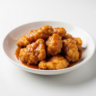 Pollo con salsa de Pekín (Gon Bao)