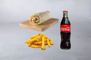 Combo Custom The Burger Wrap