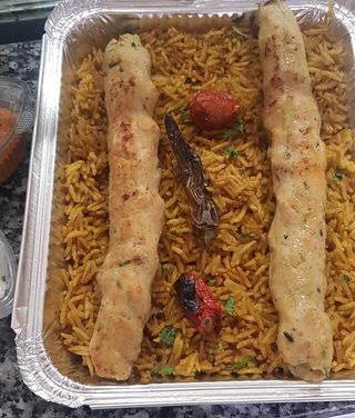 Riz Kabsa Adana Kofta
