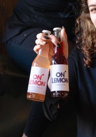 On Lemon Rabarbar 0,33l (0,33l)