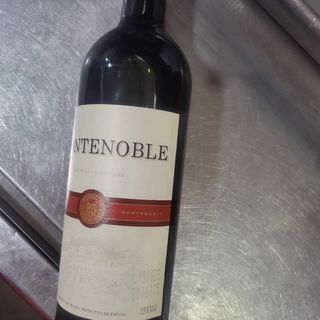 Vino tinto botella