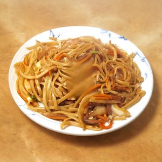 Tallarines Fritos Estilo Chino