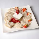 Pierogi z jagodami 8szt