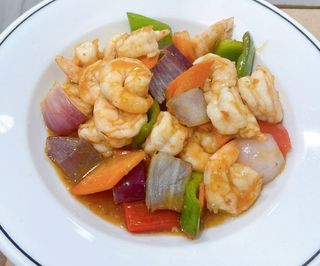 Gambas Yuxiang (Picante)