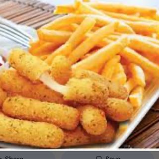 Finger de queso con patatas 