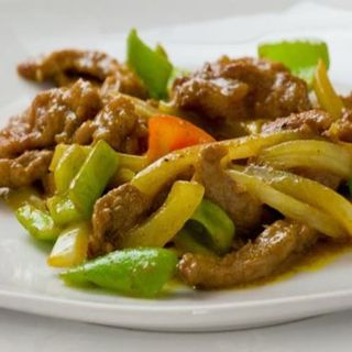 Ternera con salsa de curry