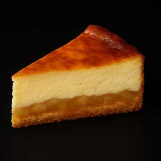 Tarta De Queso Artesanal Con Base Manzana Asada Y Canela (220 G.)