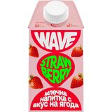 Плодово прясно мляко Wave Ягода