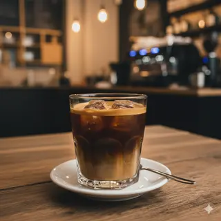 Caffè con ghiaccio